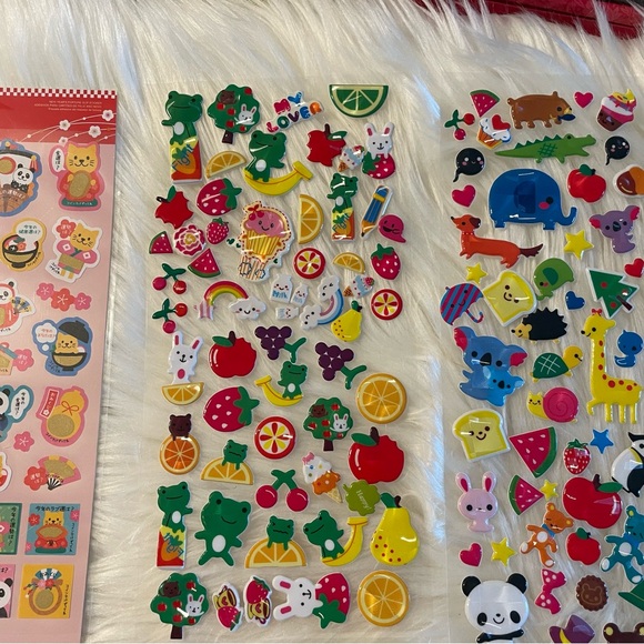 🌷3/$15 Colorful Assorted Sticker Sheets - Picture 5 of 7